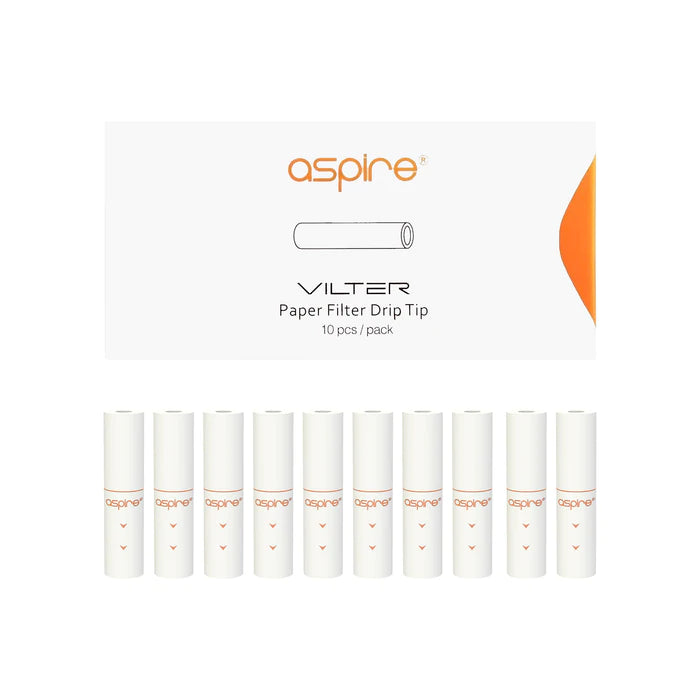 Aspire Vilter Replacement Filters (Pack Of 10) - ASPIRE UK