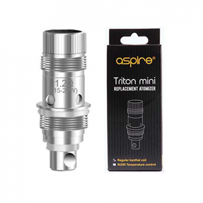 Aspire Triton Mini Replacement Coils 1.8Ohm - 5 Pack - ASPIRE UK